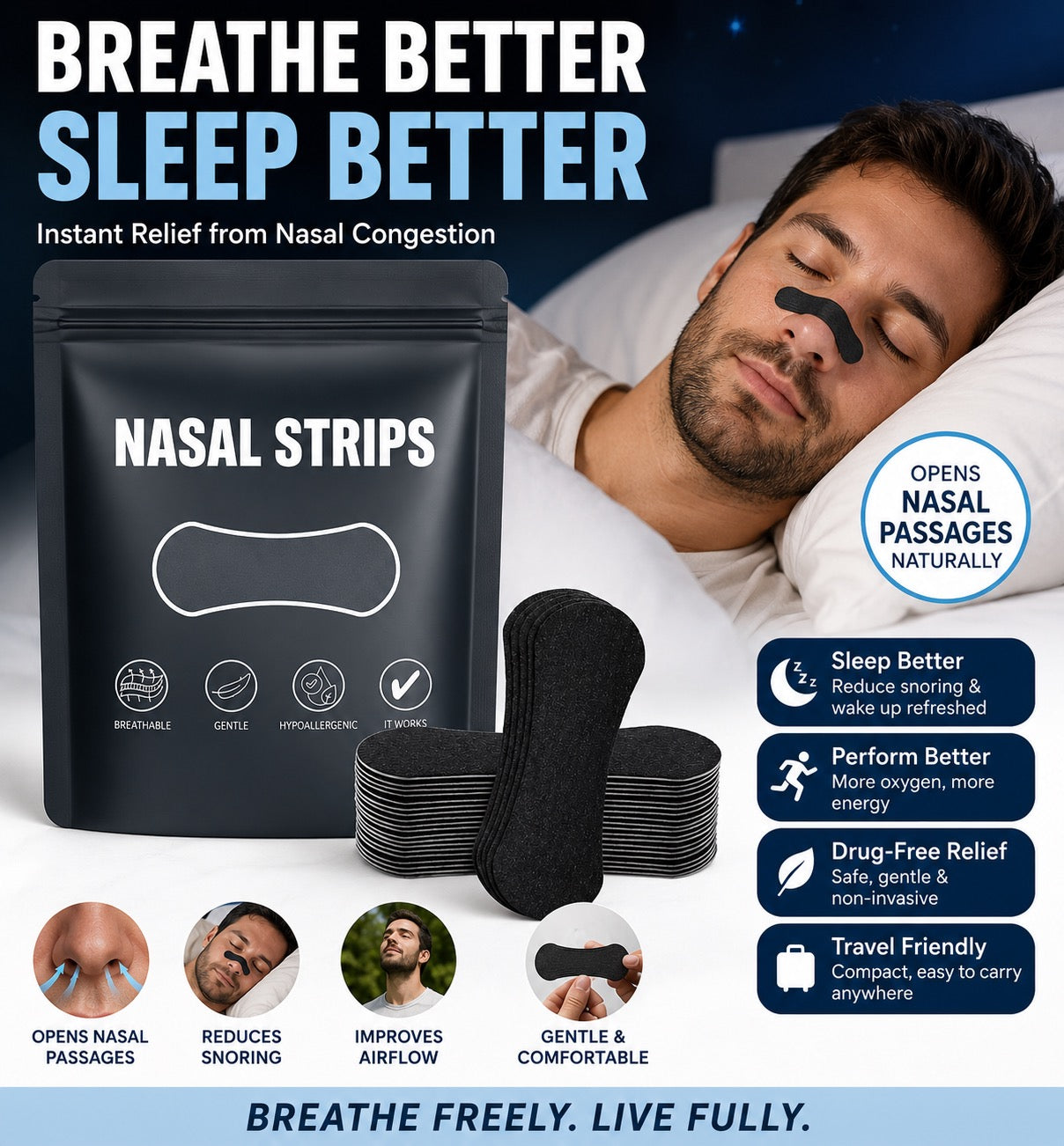 Flow Nose Strips